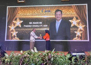 IWIP Honored with Golden Leader JMSI Award for Advancing Workforce Development in North Maluku
